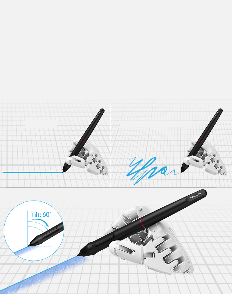 Artist 15.6 Pro Stylus with pen tilt